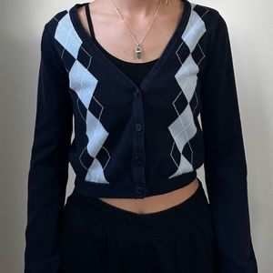 Brandy Melville Plaid crop